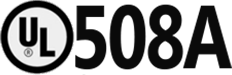 alt="certification for UL508A logo"